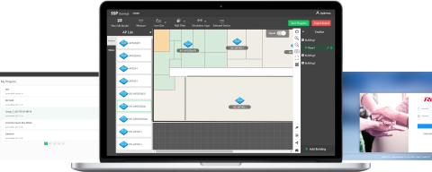 Ruijie Site Survey Planner - Cloudová platforma pro návrh WiFi sítě